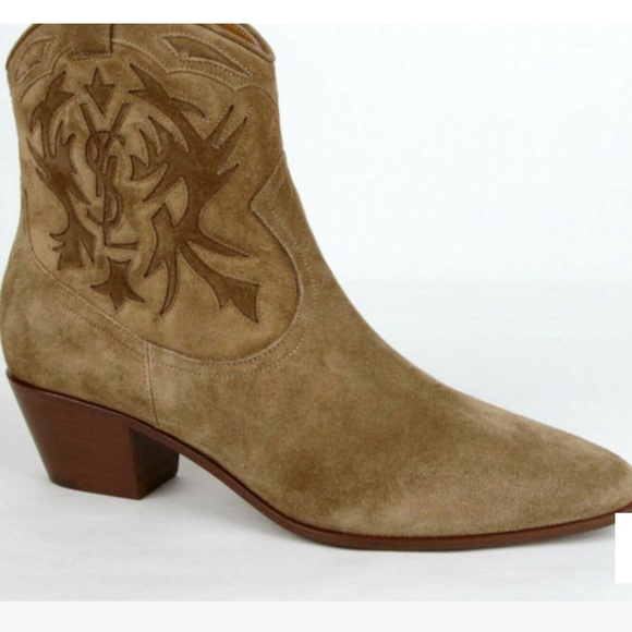 Saint Laurent Rock 40 Western Boot - Picture 1 of 4